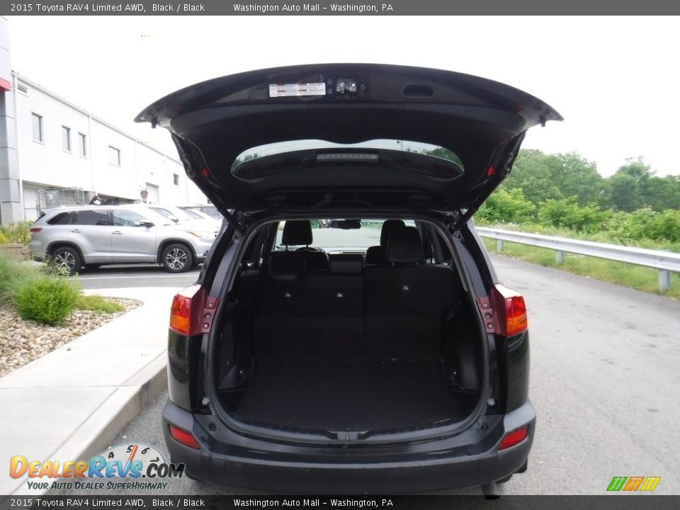 2015 Toyota RAV4 Limited AWD Black / Black Photo #24