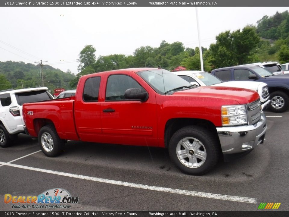 2013 Chevrolet Silverado 1500 LT Extended Cab 4x4 Victory Red / Ebony Photo #2