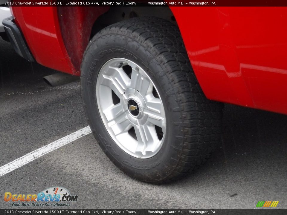 2013 Chevrolet Silverado 1500 LT Extended Cab 4x4 Victory Red / Ebony Photo #3