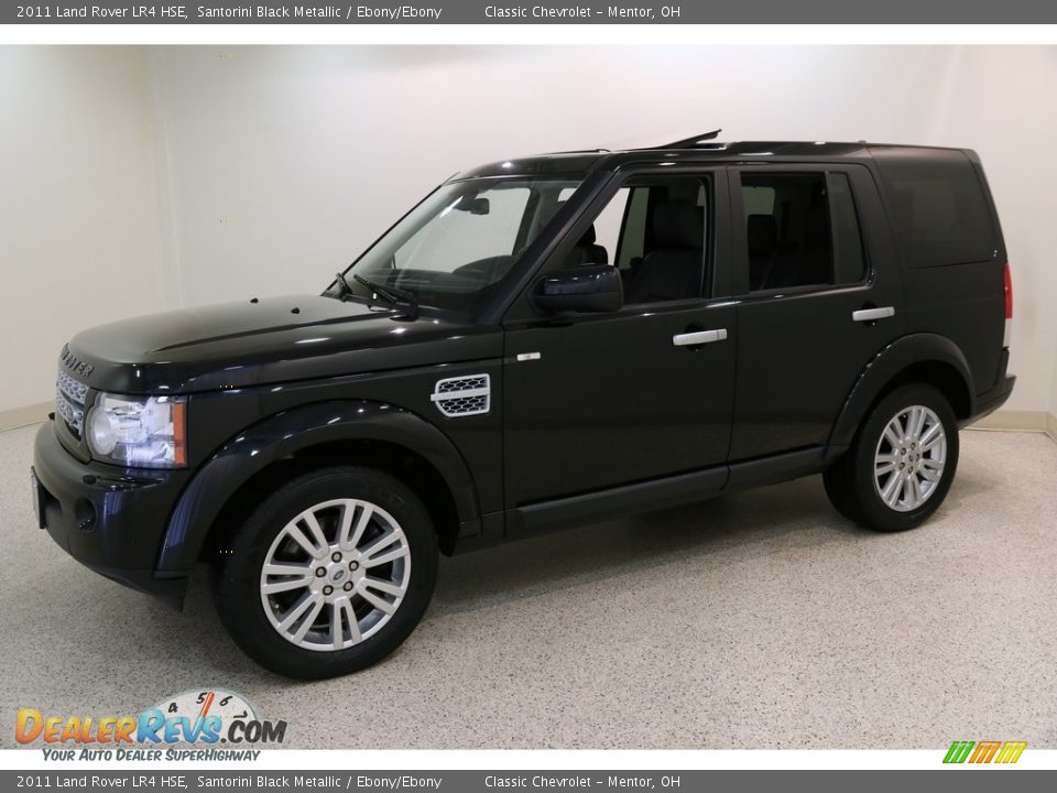 2011 Land Rover LR4 HSE Santorini Black Metallic / Ebony/Ebony Photo #3