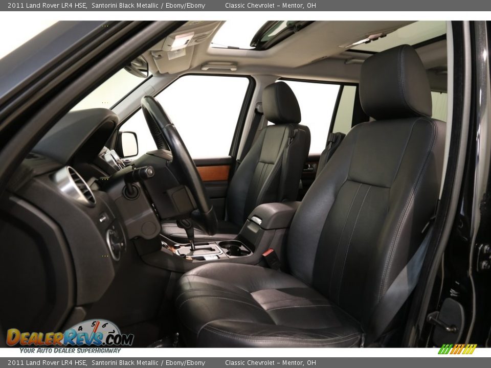 2011 Land Rover LR4 HSE Santorini Black Metallic / Ebony/Ebony Photo #5
