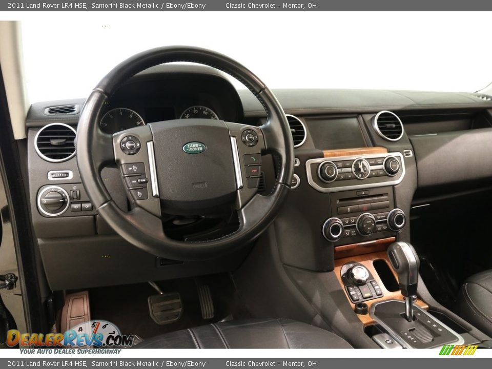 2011 Land Rover LR4 HSE Santorini Black Metallic / Ebony/Ebony Photo #6
