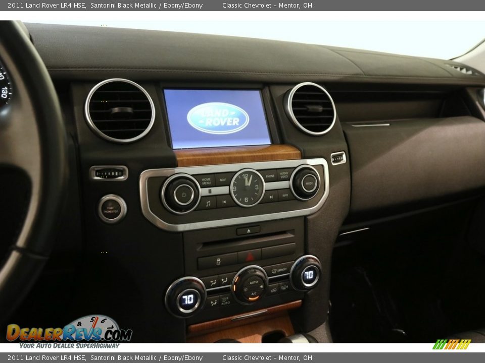 2011 Land Rover LR4 HSE Santorini Black Metallic / Ebony/Ebony Photo #9