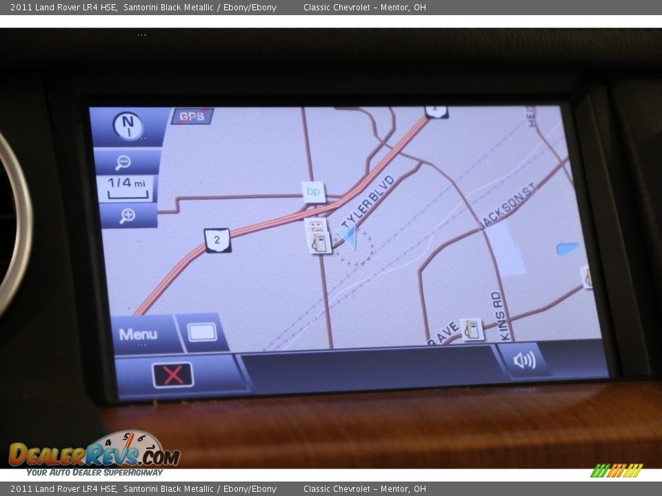 2011 Land Rover LR4 HSE Santorini Black Metallic / Ebony/Ebony Photo #11