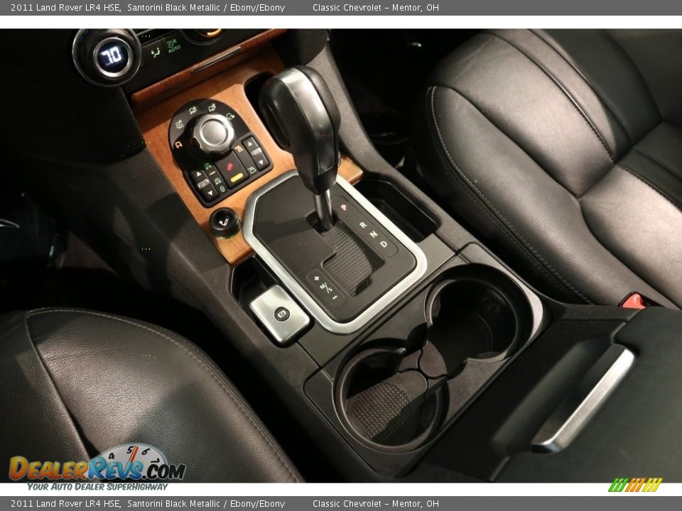 2011 Land Rover LR4 HSE Santorini Black Metallic / Ebony/Ebony Photo #16