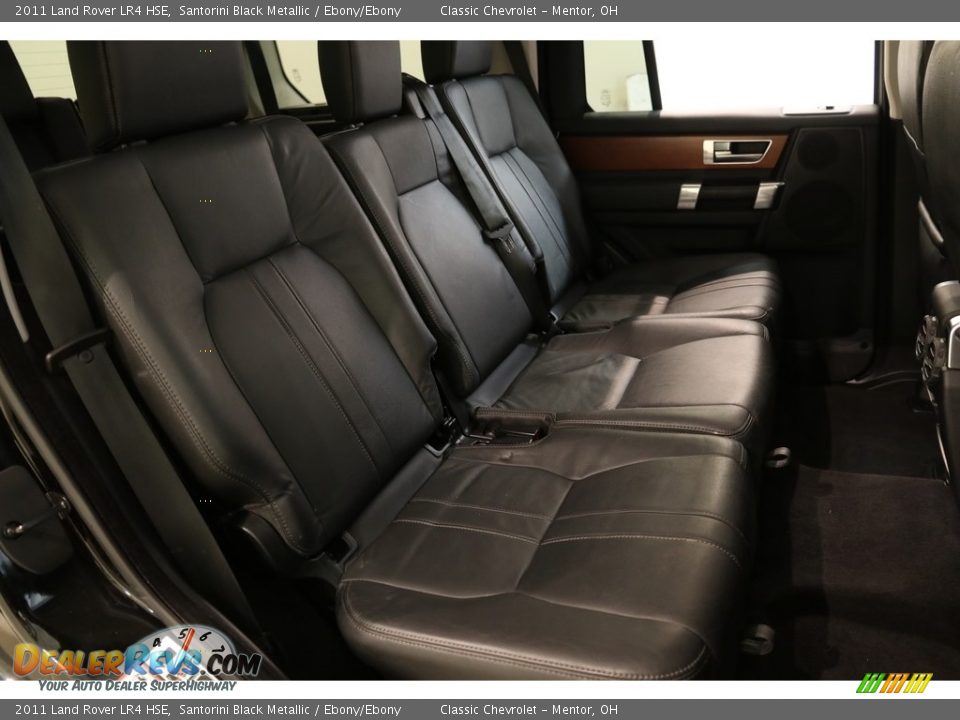 2011 Land Rover LR4 HSE Santorini Black Metallic / Ebony/Ebony Photo #18