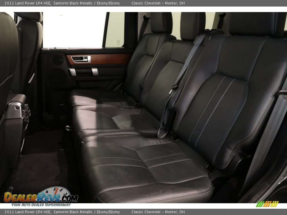 2011 Land Rover LR4 HSE Santorini Black Metallic / Ebony/Ebony Photo #19