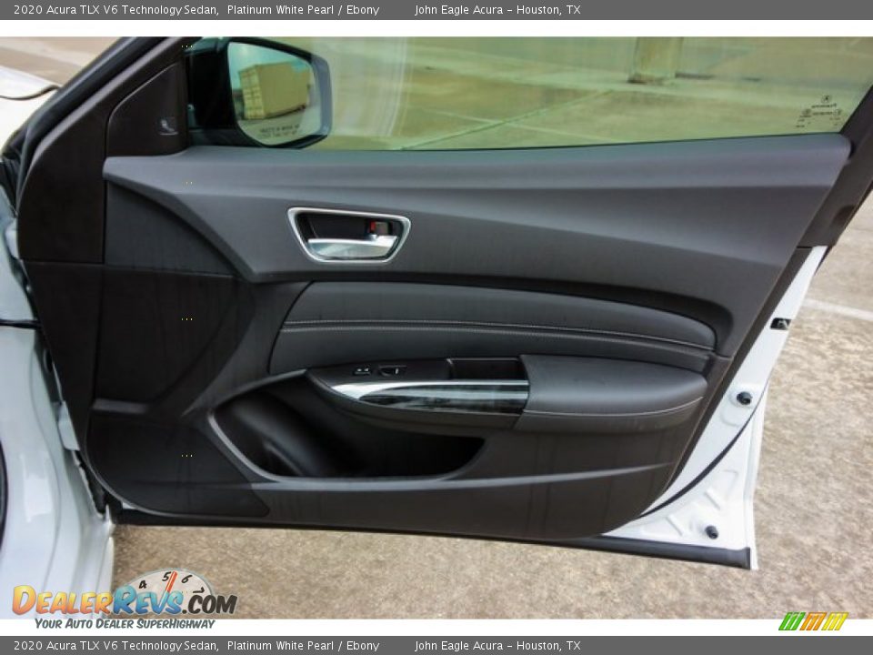 2020 Acura TLX V6 Technology Sedan Platinum White Pearl / Ebony Photo #21