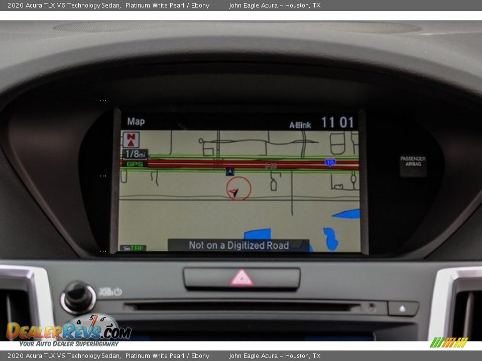 2020 Acura TLX V6 Technology Sedan Platinum White Pearl / Ebony Photo #26