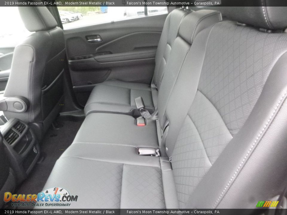 2019 Honda Passport EX-L AWD Modern Steel Metallic / Black Photo #9