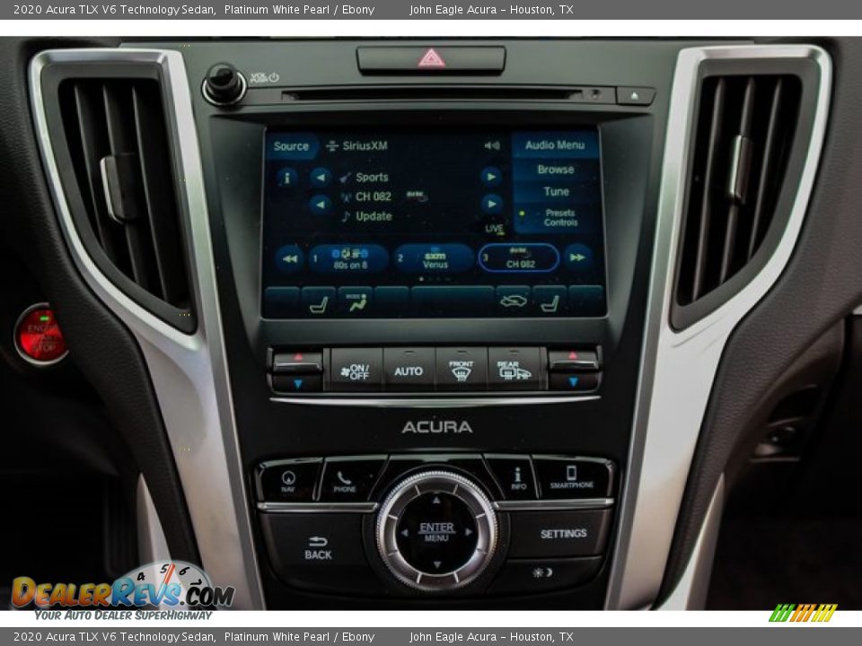 2020 Acura TLX V6 Technology Sedan Platinum White Pearl / Ebony Photo #27