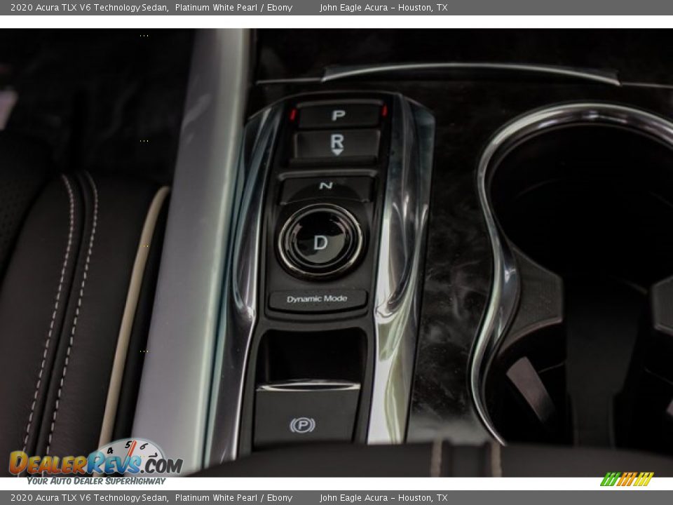 2020 Acura TLX V6 Technology Sedan Platinum White Pearl / Ebony Photo #28