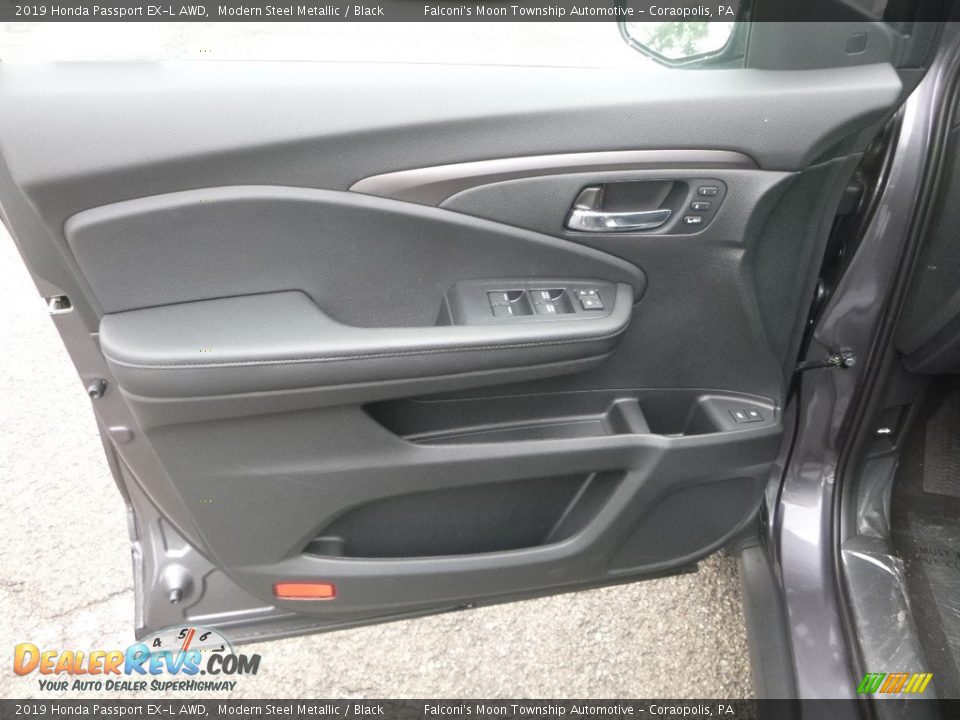 2019 Honda Passport EX-L AWD Modern Steel Metallic / Black Photo #11