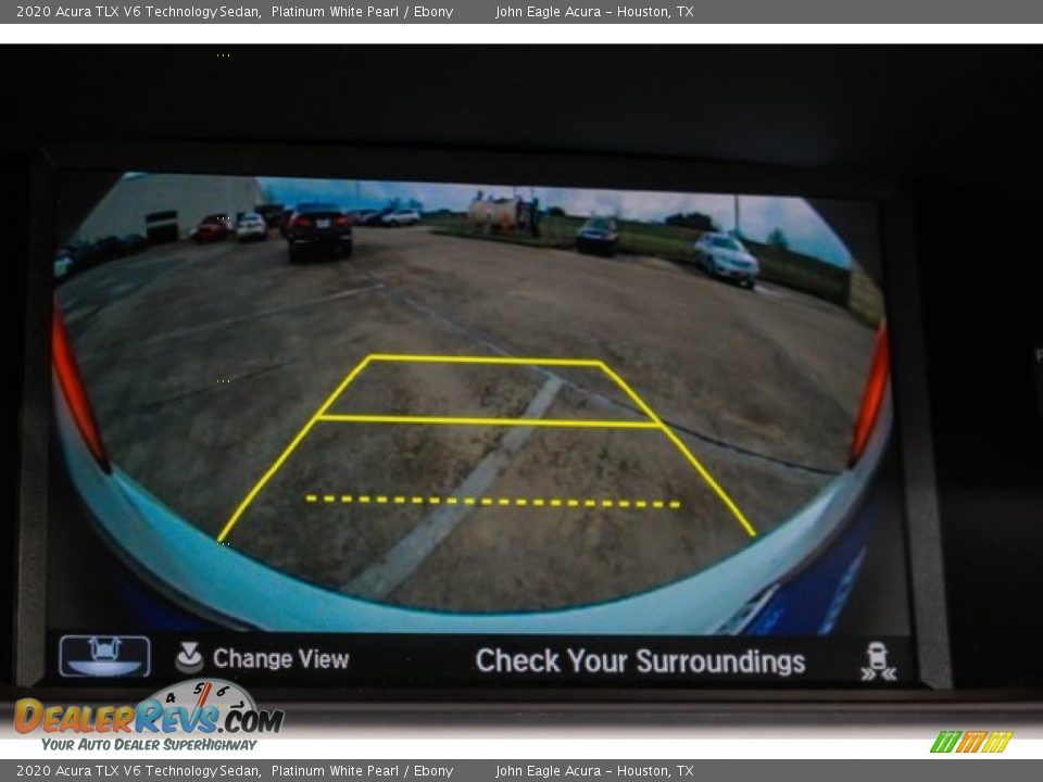 2020 Acura TLX V6 Technology Sedan Platinum White Pearl / Ebony Photo #30