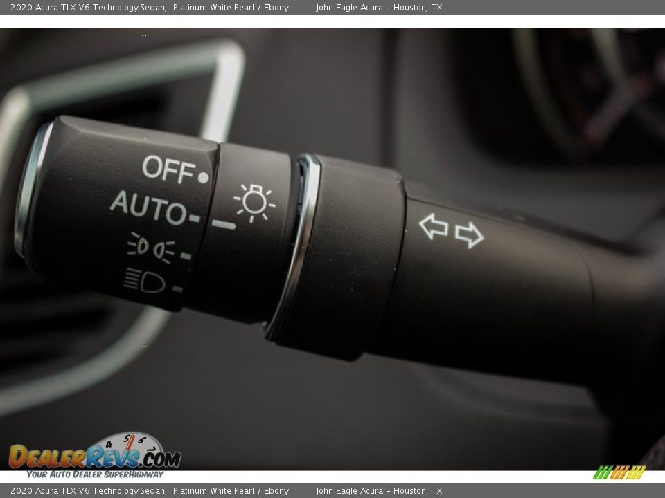 2020 Acura TLX V6 Technology Sedan Platinum White Pearl / Ebony Photo #35