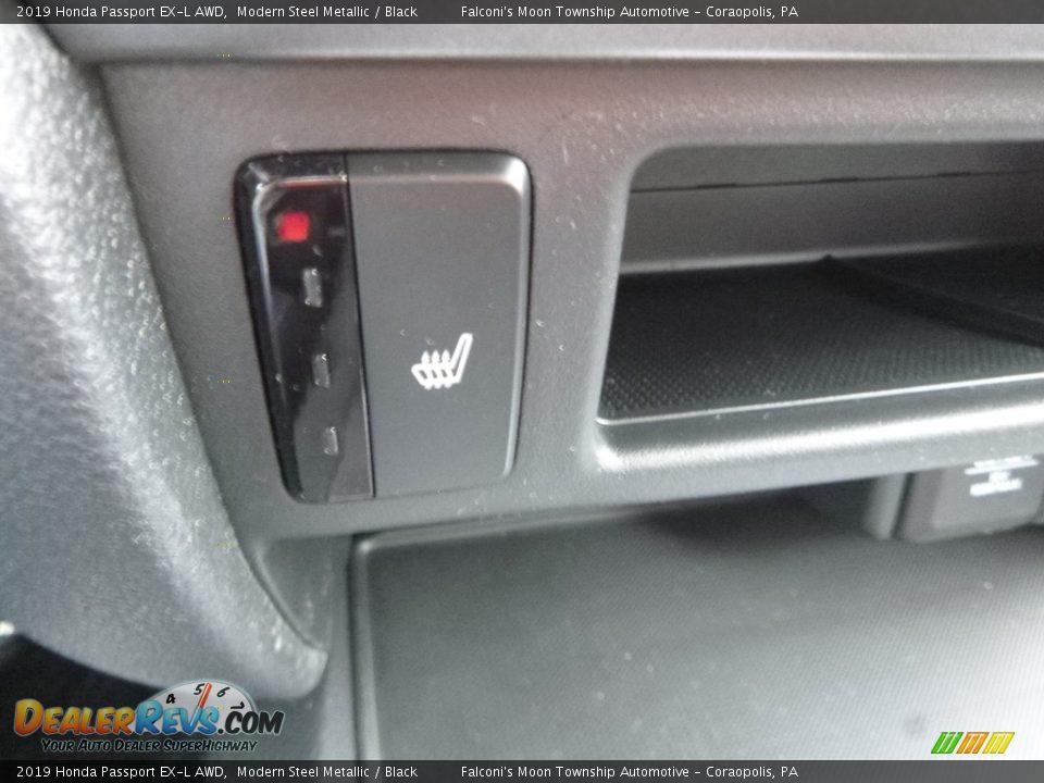 2019 Honda Passport EX-L AWD Modern Steel Metallic / Black Photo #15