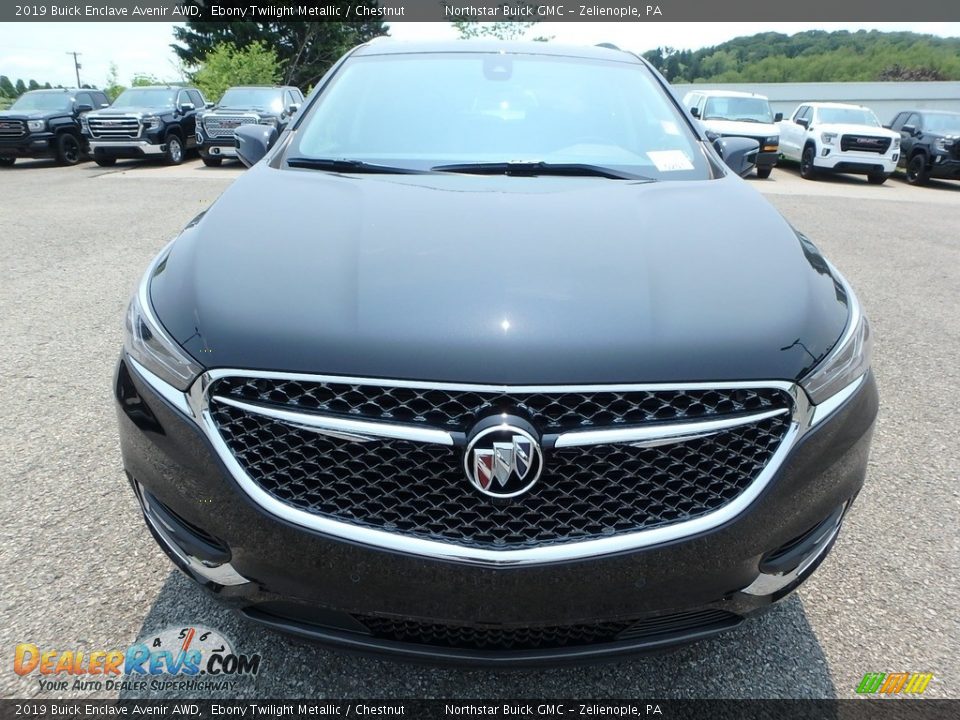 2019 Buick Enclave Avenir AWD Ebony Twilight Metallic / Chestnut Photo #2