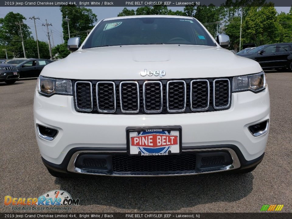 2019 Jeep Grand Cherokee Limited 4x4 Bright White / Black Photo #2