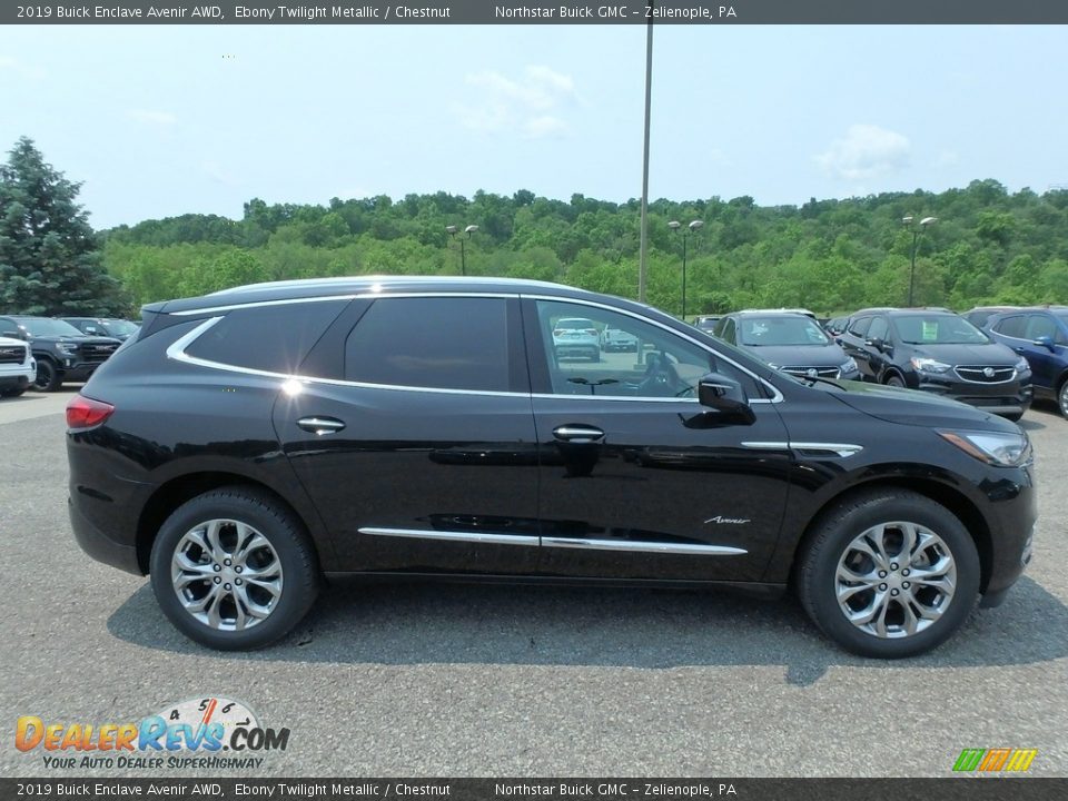 Ebony Twilight Metallic 2019 Buick Enclave Avenir AWD Photo #4