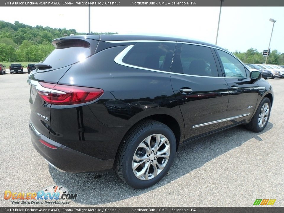 2019 Buick Enclave Avenir AWD Ebony Twilight Metallic / Chestnut Photo #5