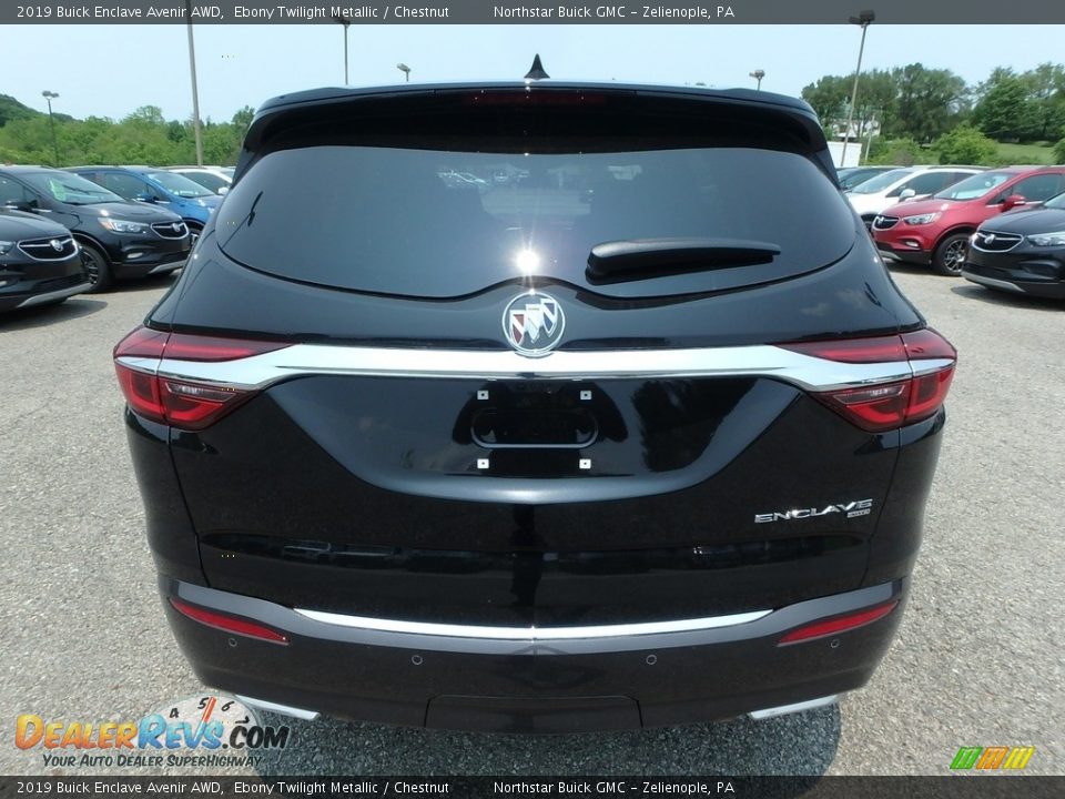 2019 Buick Enclave Avenir AWD Ebony Twilight Metallic / Chestnut Photo #6