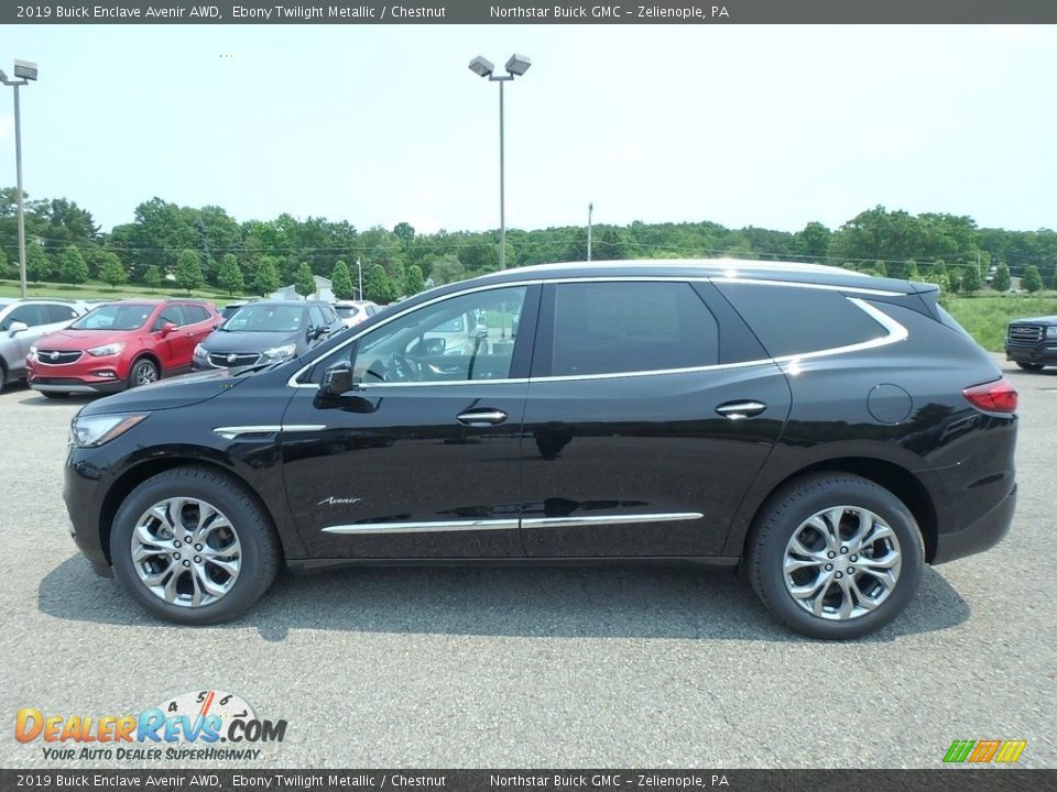 2019 Buick Enclave Avenir AWD Ebony Twilight Metallic / Chestnut Photo #9