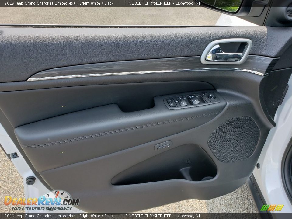 2019 Jeep Grand Cherokee Limited 4x4 Bright White / Black Photo #8