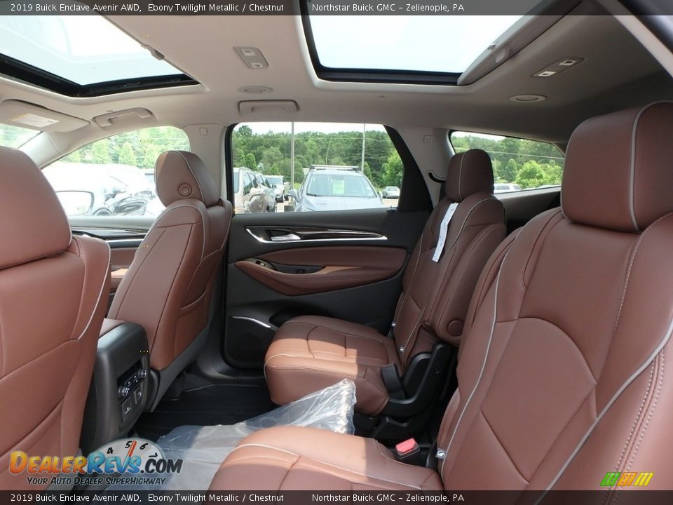 Rear Seat of 2019 Buick Enclave Avenir AWD Photo #12