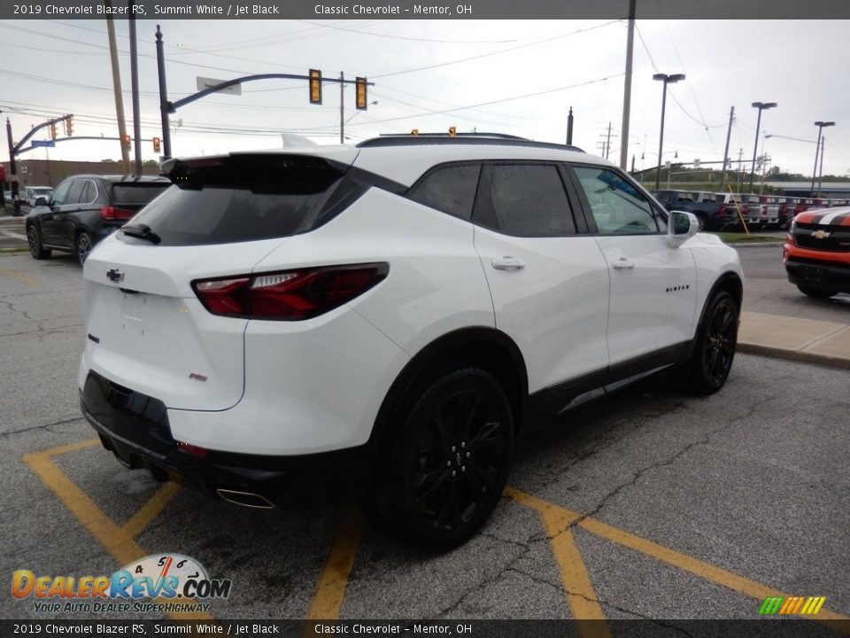 2019 Chevrolet Blazer RS Summit White / Jet Black Photo #4