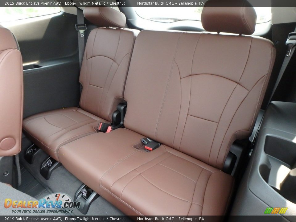 Rear Seat of 2019 Buick Enclave Avenir AWD Photo #13