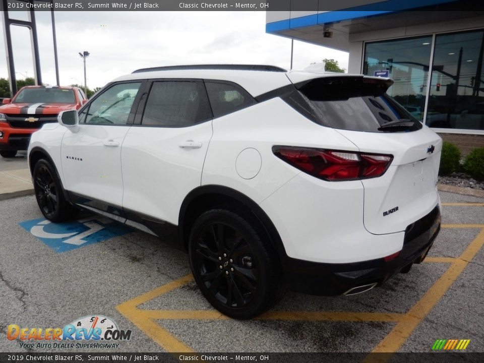 2019 Chevrolet Blazer RS Summit White / Jet Black Photo #5