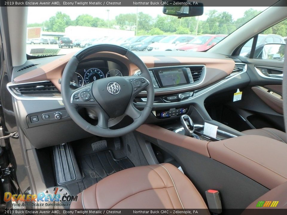 Chestnut Interior - 2019 Buick Enclave Avenir AWD Photo #14