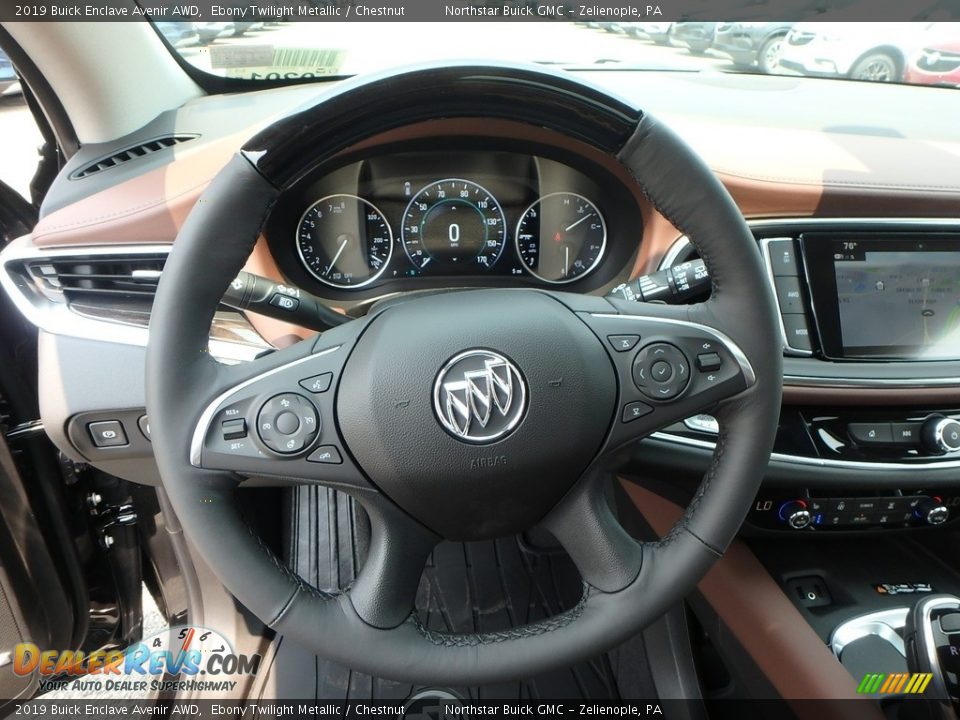 2019 Buick Enclave Avenir AWD Steering Wheel Photo #17