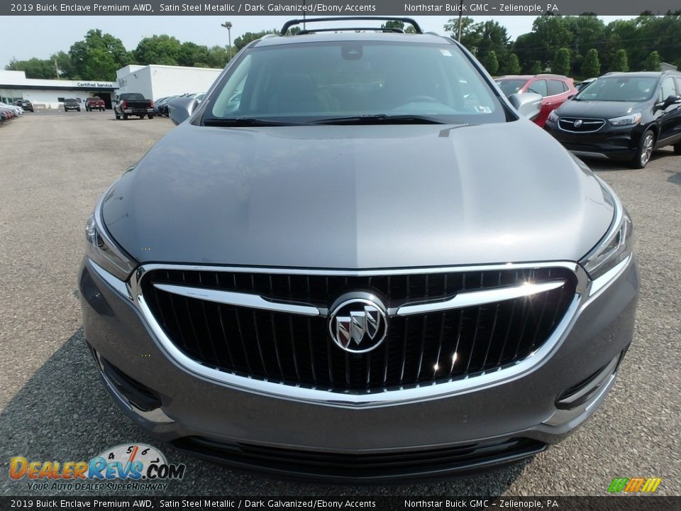 2019 Buick Enclave Premium AWD Satin Steel Metallic / Dark Galvanized/Ebony Accents Photo #2