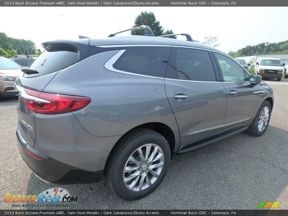 2019 Buick Enclave Premium AWD Satin Steel Metallic / Dark Galvanized/Ebony Accents Photo #5