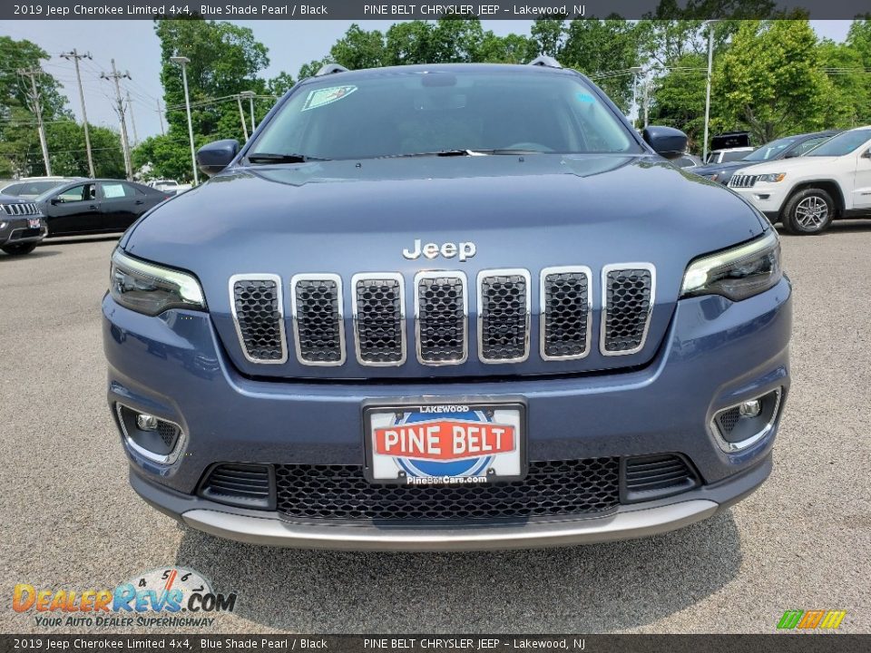 2019 Jeep Cherokee Limited 4x4 Blue Shade Pearl / Black Photo #2