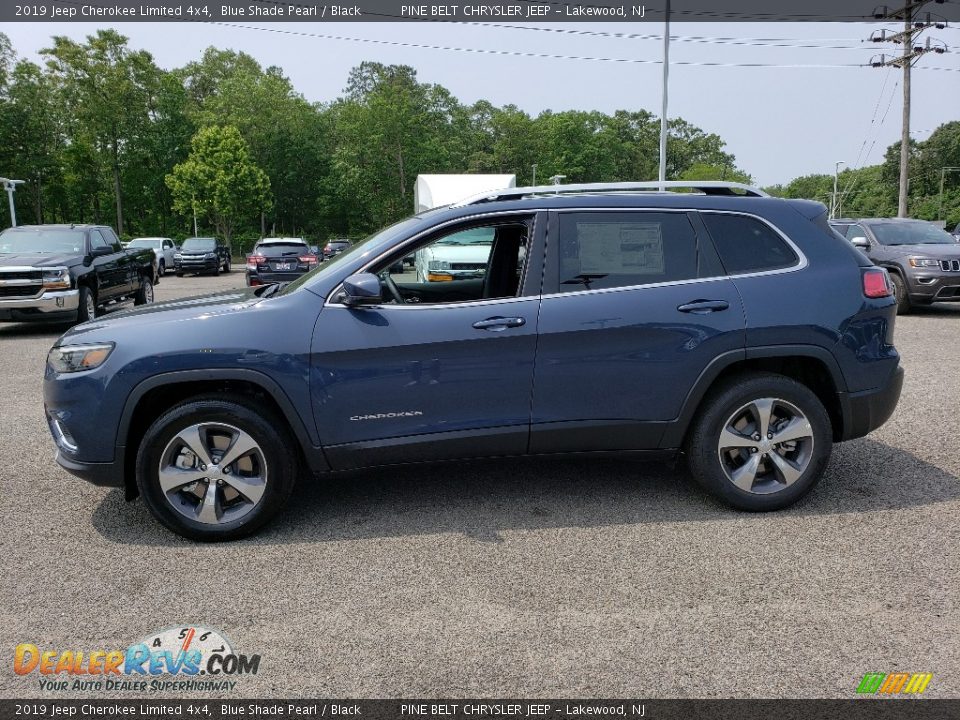 2019 Jeep Cherokee Limited 4x4 Blue Shade Pearl / Black Photo #3