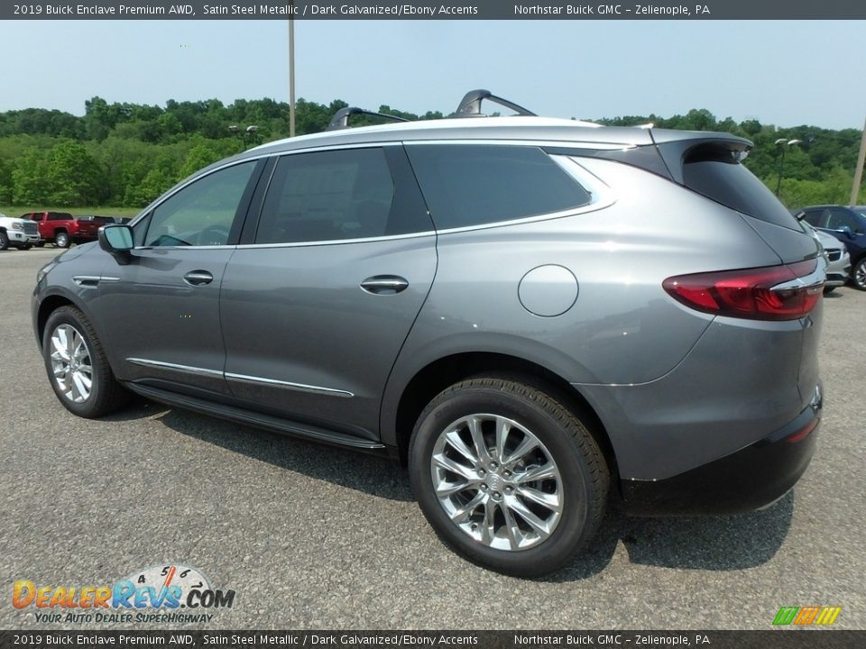 2019 Buick Enclave Premium AWD Satin Steel Metallic / Dark Galvanized/Ebony Accents Photo #8