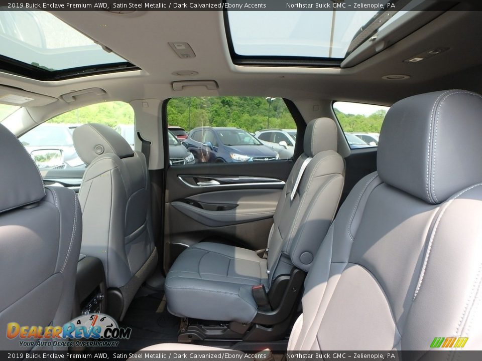 2019 Buick Enclave Premium AWD Satin Steel Metallic / Dark Galvanized/Ebony Accents Photo #12