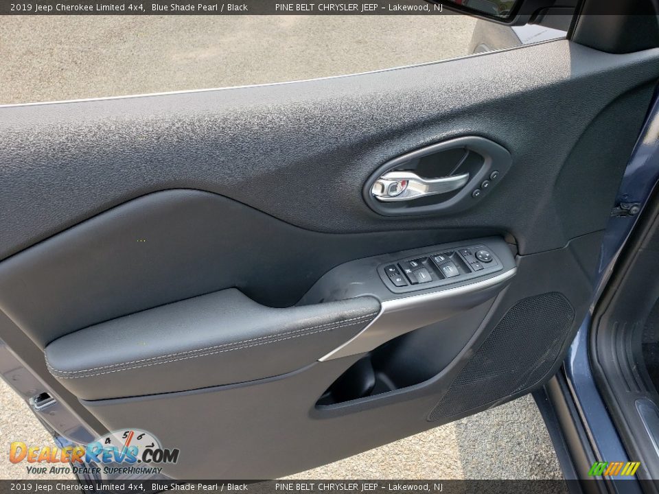 2019 Jeep Cherokee Limited 4x4 Blue Shade Pearl / Black Photo #7