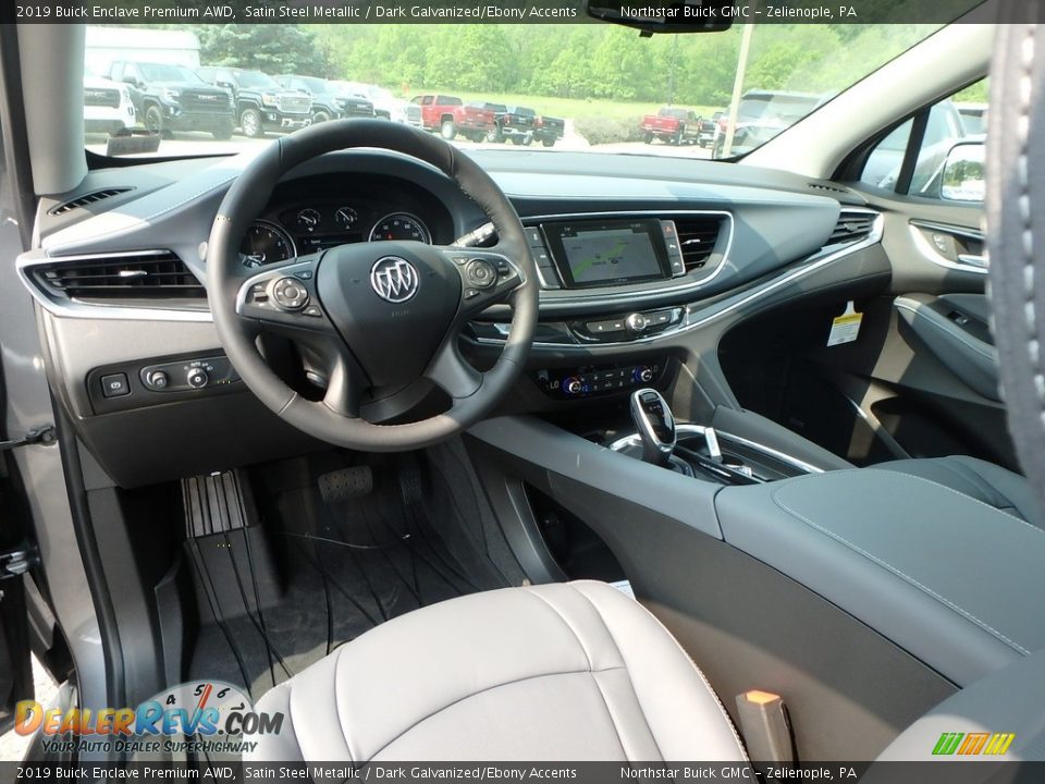 2019 Buick Enclave Premium AWD Satin Steel Metallic / Dark Galvanized/Ebony Accents Photo #14