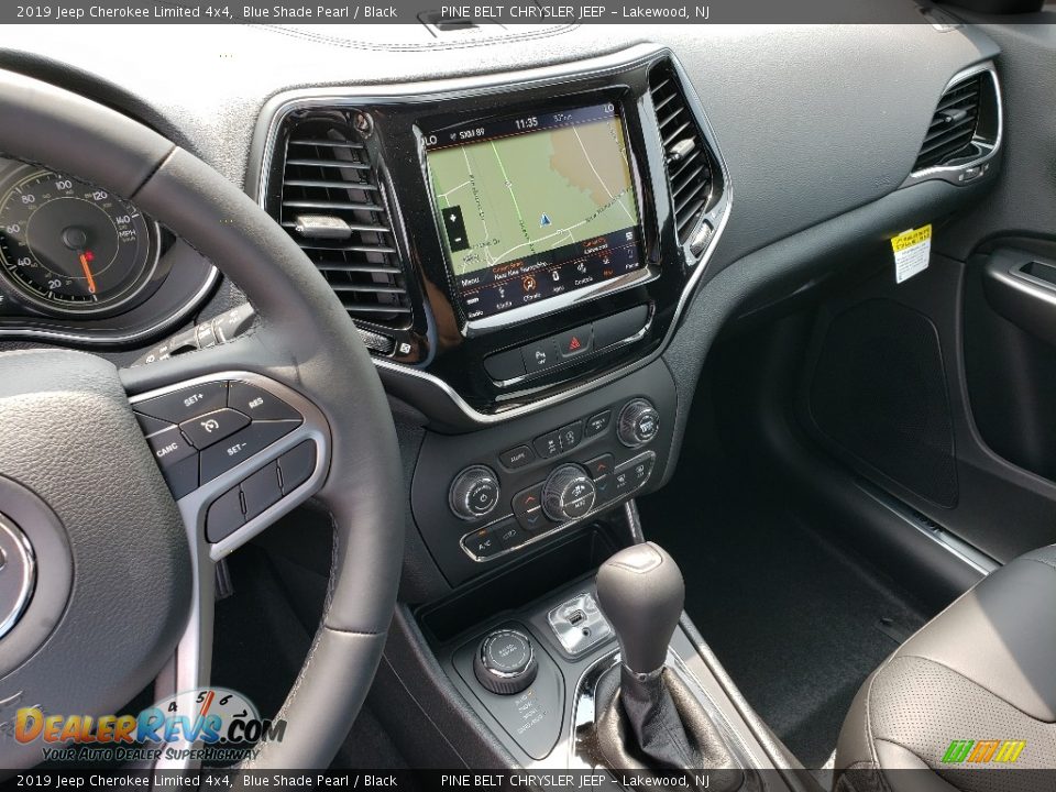 2019 Jeep Cherokee Limited 4x4 Blue Shade Pearl / Black Photo #10