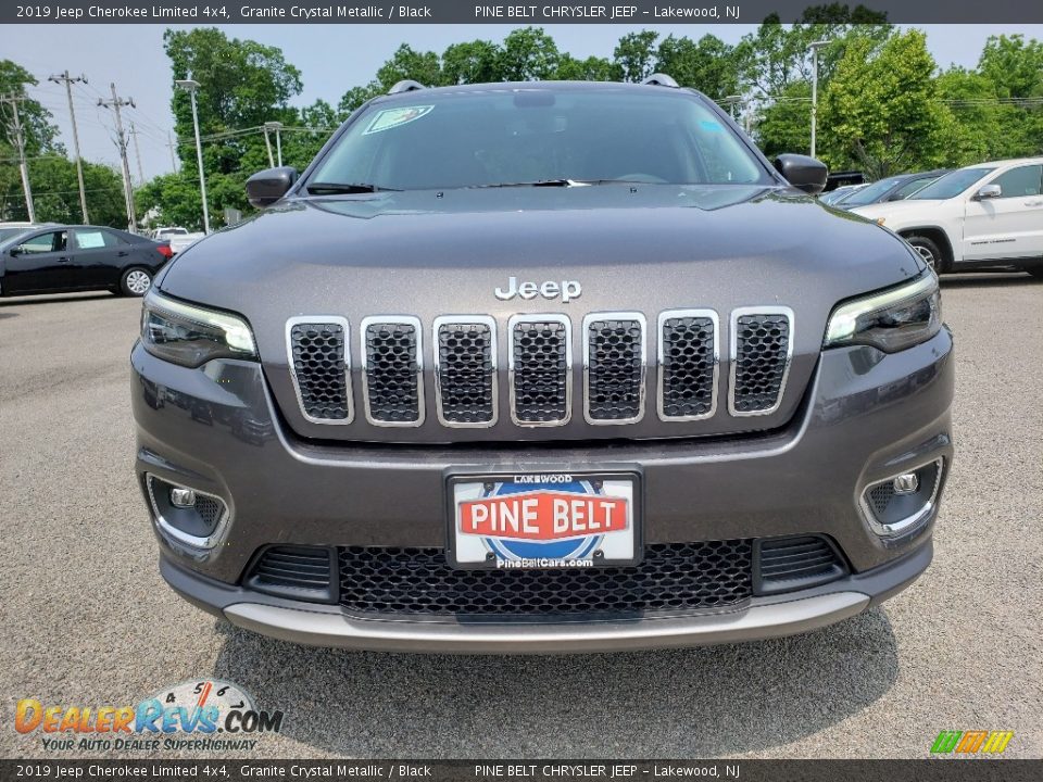 2019 Jeep Cherokee Limited 4x4 Granite Crystal Metallic / Black Photo #2