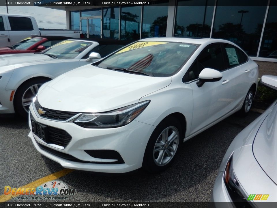 2018 Chevrolet Cruze LT Summit White / Jet Black Photo #1