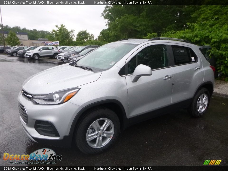 2019 Chevrolet Trax LT AWD Silver Ice Metallic / Jet Black Photo #1