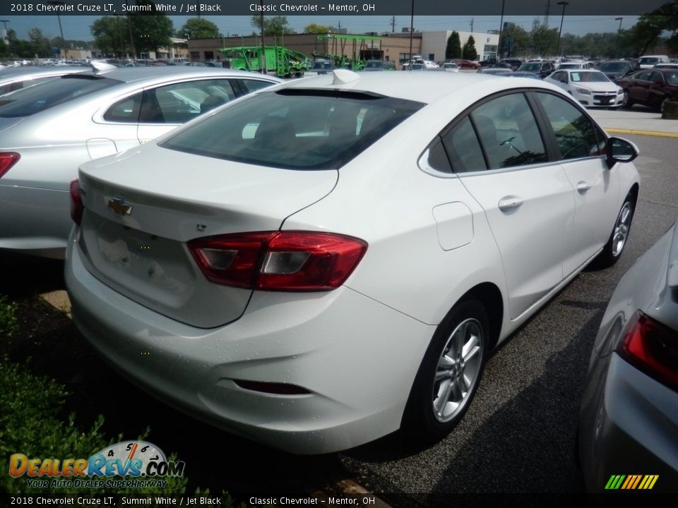 2018 Chevrolet Cruze LT Summit White / Jet Black Photo #4