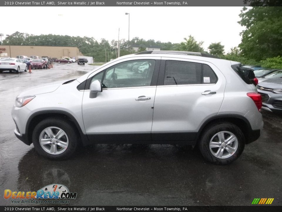 2019 Chevrolet Trax LT AWD Silver Ice Metallic / Jet Black Photo #2