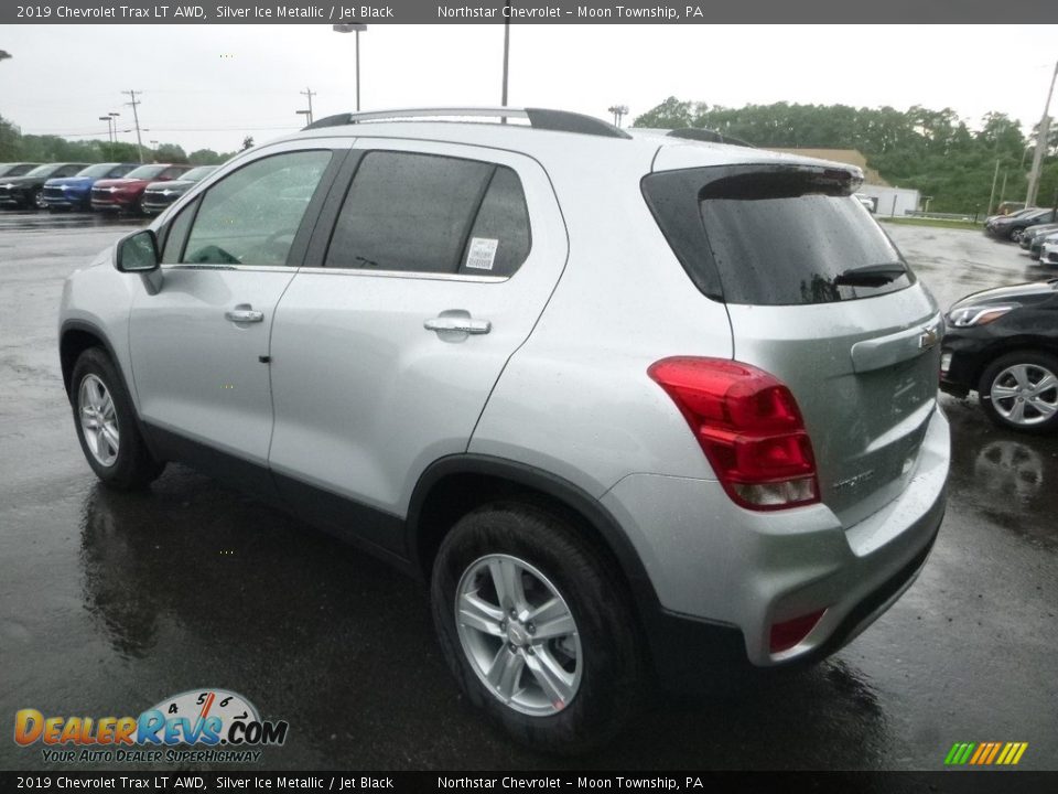 2019 Chevrolet Trax LT AWD Silver Ice Metallic / Jet Black Photo #3