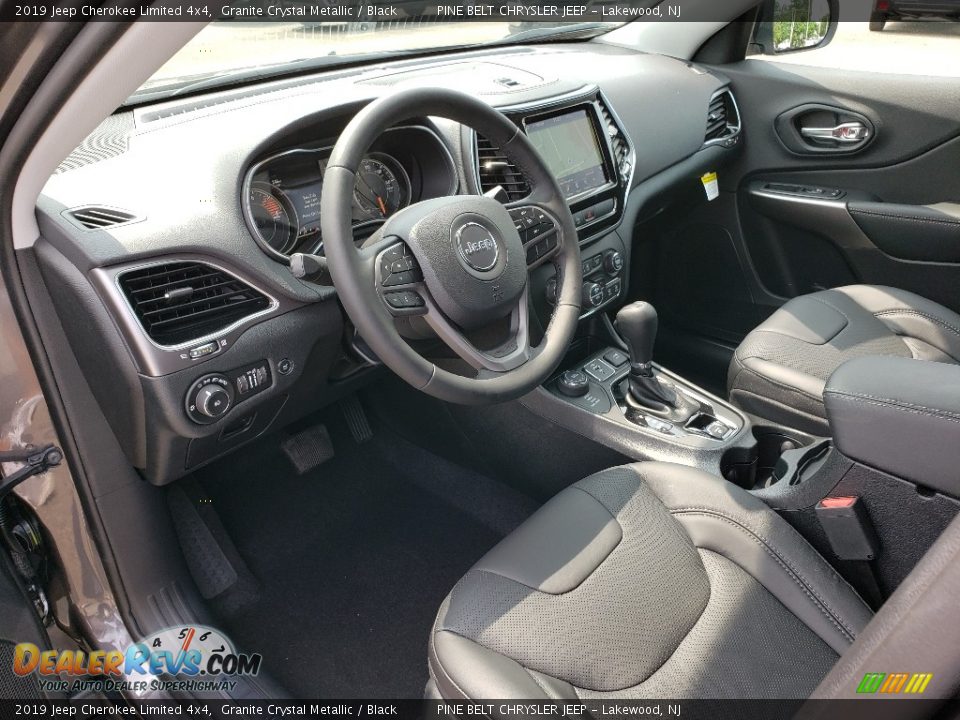 2019 Jeep Cherokee Limited 4x4 Granite Crystal Metallic / Black Photo #7