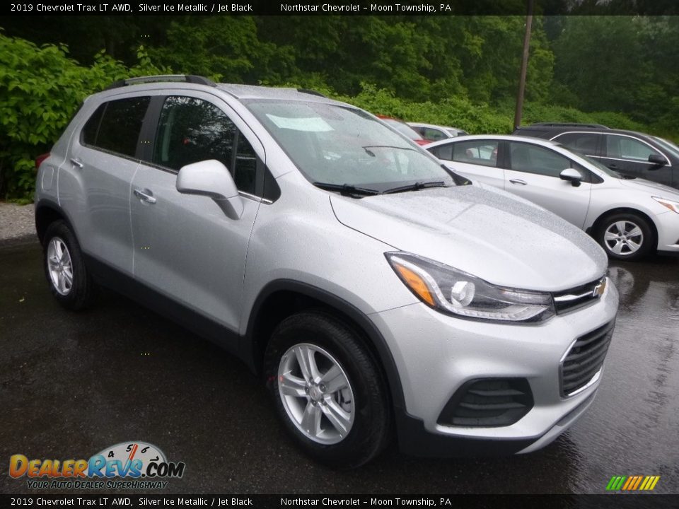 2019 Chevrolet Trax LT AWD Silver Ice Metallic / Jet Black Photo #7